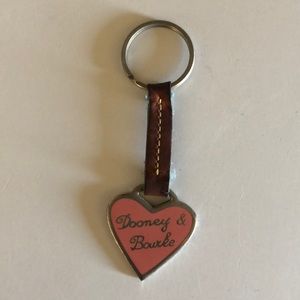 Dooney & Bourke Heart Keychain